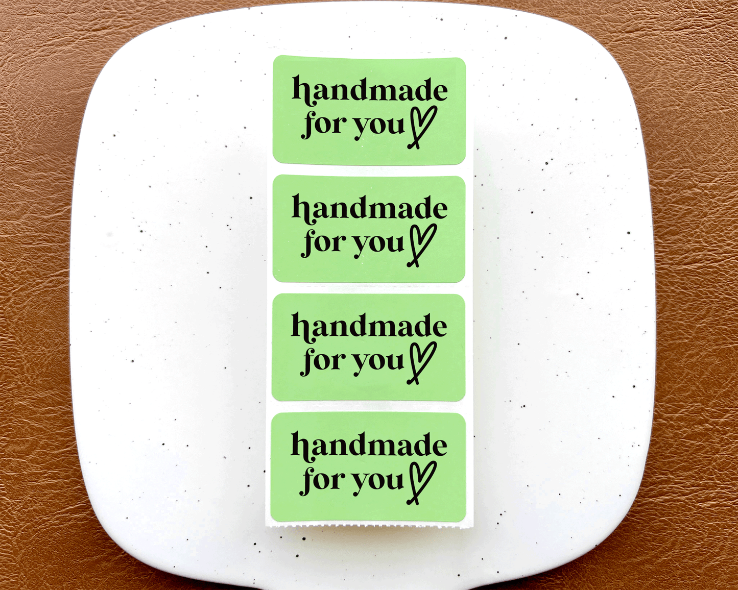 Handmade For You Rectangle Labels
